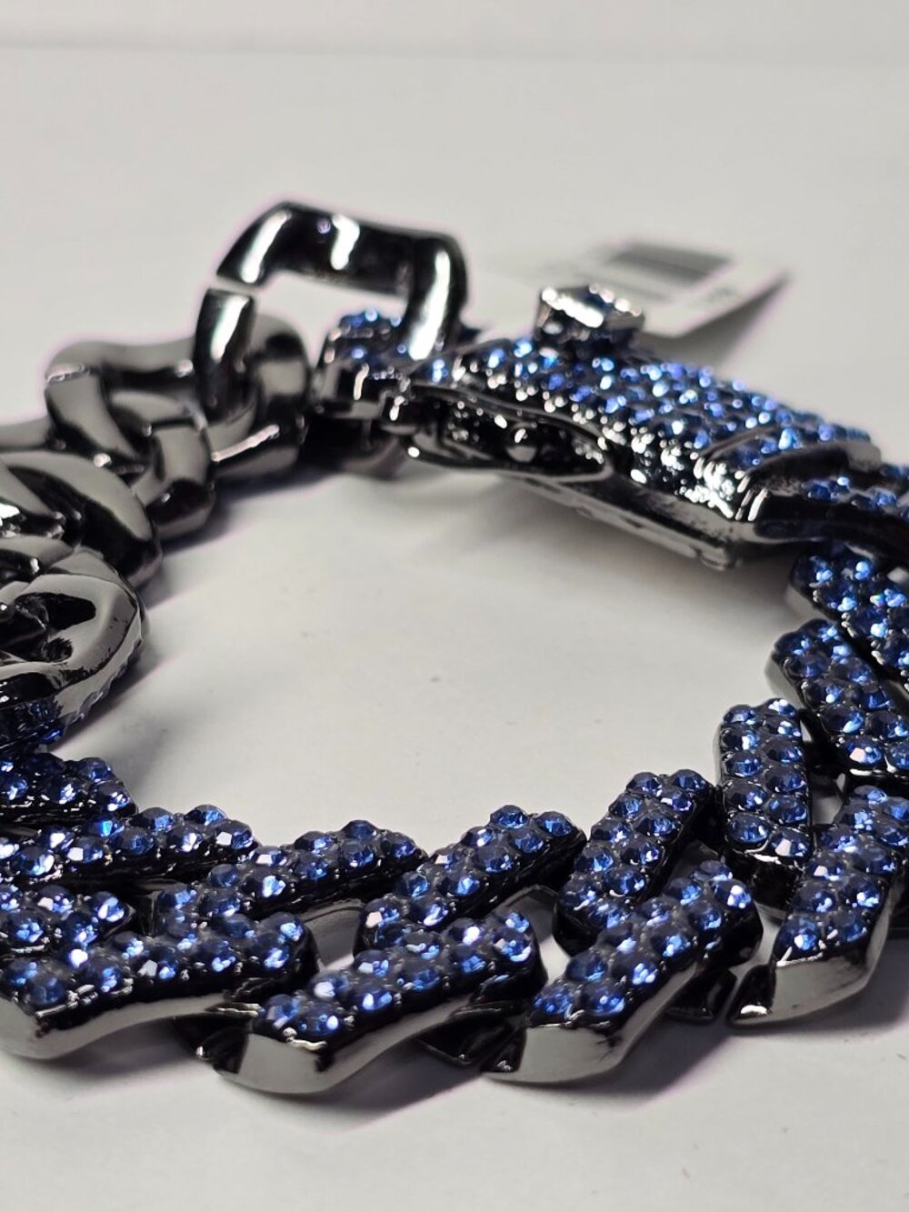 Invicta Elements Men's XL Drip Chain Bracelet, Blue Glacier (80915)